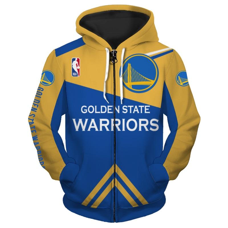3d Golden State Warriors Nba Hoodie For Men - Premium Quality